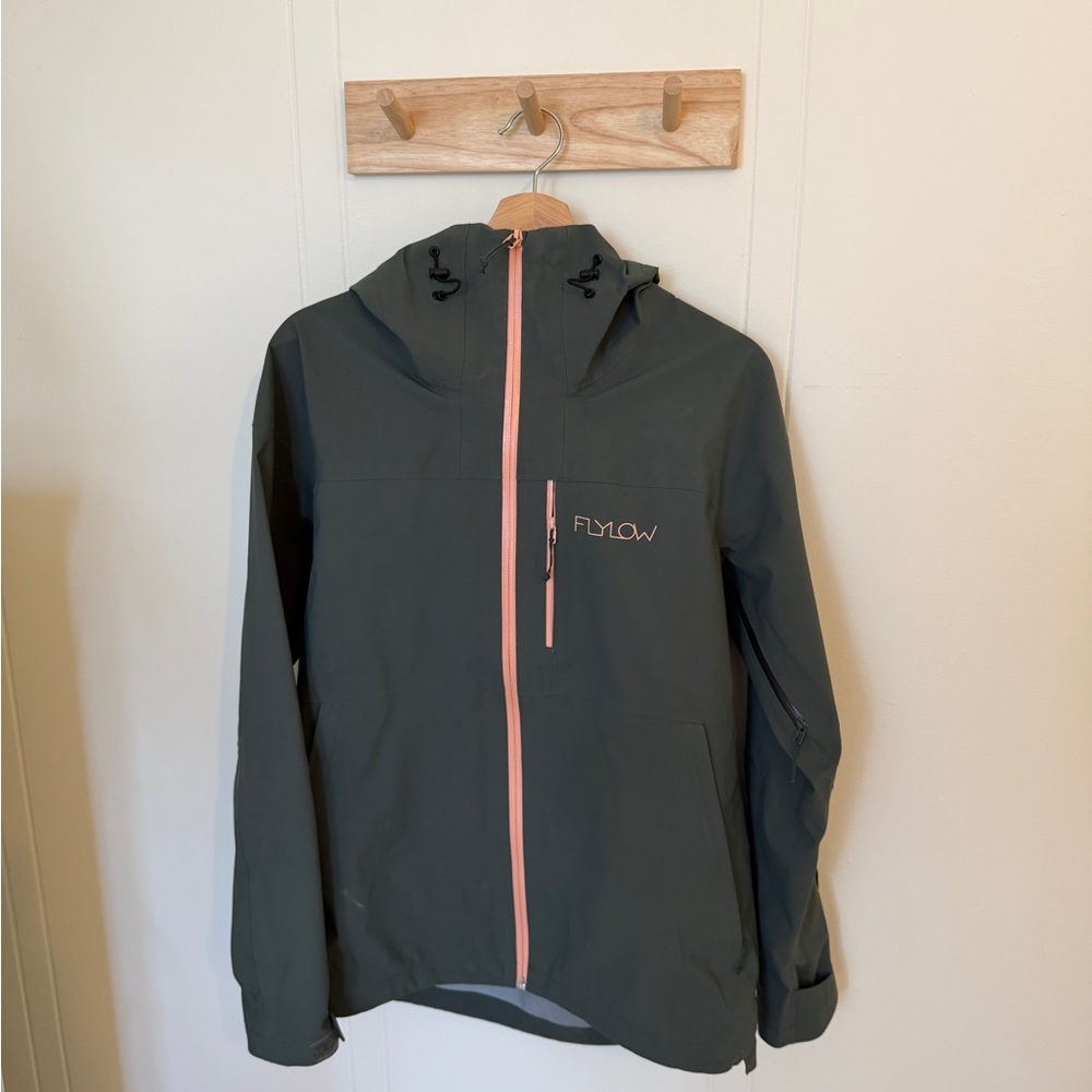 Flylow Lucy Jacket green with pink